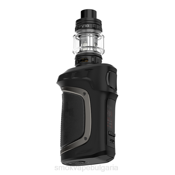 SMOK Vape Bulgaria - SMOK MAG-18 комплект 0NJ271 черен пистолет метална кожа