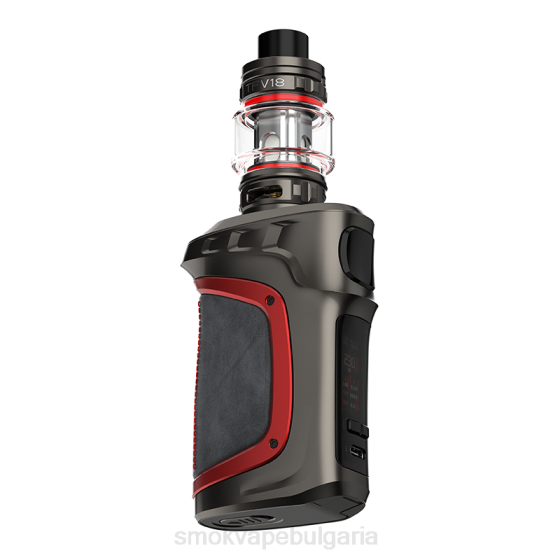 SMOK Vape Store - SMOK MAG-18 комплект 0NJ270 сиво червена кожа